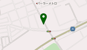 おかにわ手打うどんの地図画像