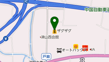 セルフうどんべつばらの地図画像