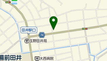 うどん館の地図画像