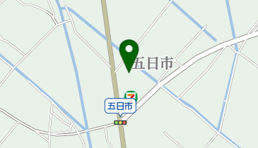 手延べうどん めん市場の地図画像