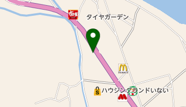 天領手打ちうどんの地図画像