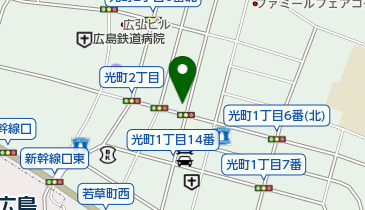 讃岐屋 光町店の地図画像