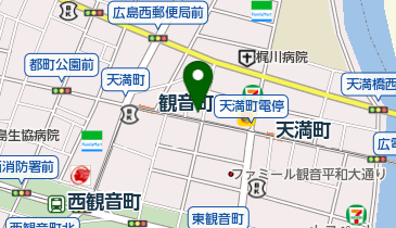 出雲そば いいづかの地図画像