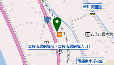 天霧うどん 可部店の地図画像