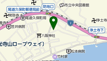 更科久保の地図画像