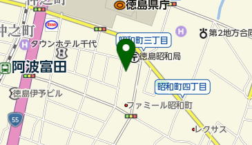 みなみうどん店の地図画像