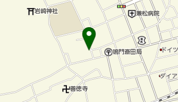 とば作 鳴門店の地図画像