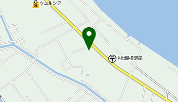 七ふくうどんの地図画像