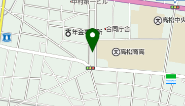 うどん処 さぬきやの地図画像