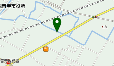 手打ちうどん つるやの地図画像