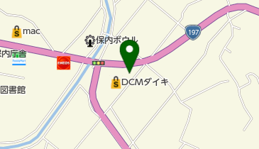 矢磨樹 保内店の地図画像