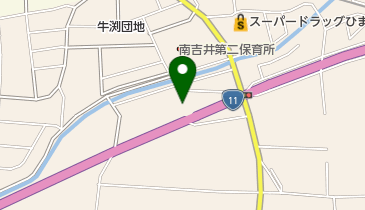 にしきそばの地図画像