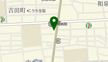 新富うどんの地図画像