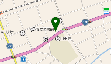 久五手打うどんの地図画像