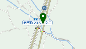 源平うどんの地図画像