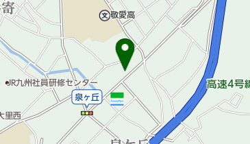 麺工房桃の地図画像