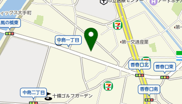 花子そば・うどんの地図画像