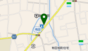 ウエスト 有田店の地図画像
