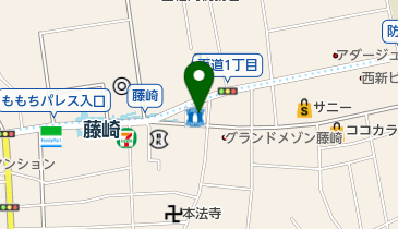 うどん吉の地図画像