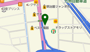 立花うどんの地図画像