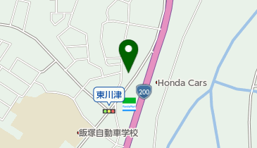 なごし手打うどんの地図画像