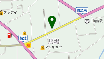 大心うどんの地図画像