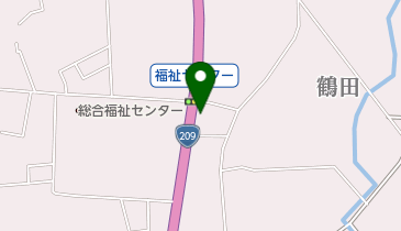 大福うどんの地図画像