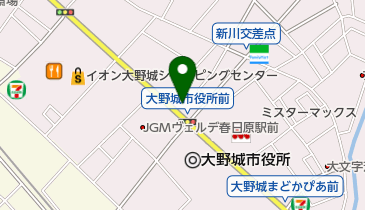 釜揚げうどん 小麦冶 大野城店の地図画像