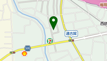 田舎屋の地図画像