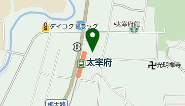 梅のくらの地図画像