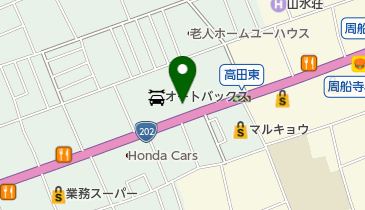 牧のうどん 周船寺店の地図画像