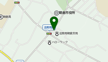 ぼうぶらうどんの地図画像