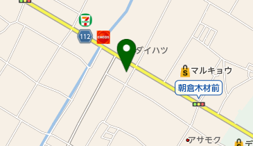 松屋うどん店の地図画像