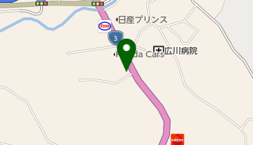 太昌うどんの地図画像