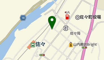 美福手打ちうどんの地図画像