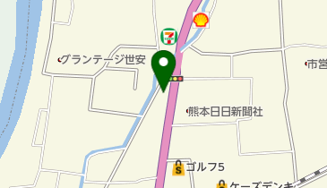 ウエスト 世安店の地図画像