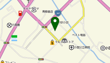 手打ちそば 巴の地図画像