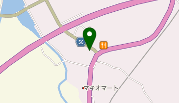 かね山うどん 津奈木店の地図画像