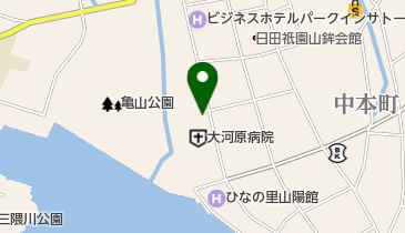 そば宿かわせみの地図画像