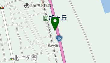 名物釜揚げ 天領うどん 旭ヶ丘店の地図画像