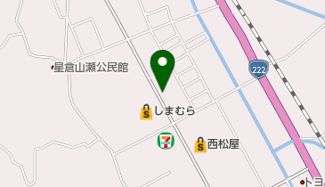 安兵衛うどんの地図画像