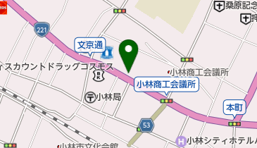 豊味うどん中央通り店の地図画像