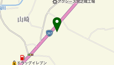 そば うどん 和食 そば喜 山崎店の地図画像