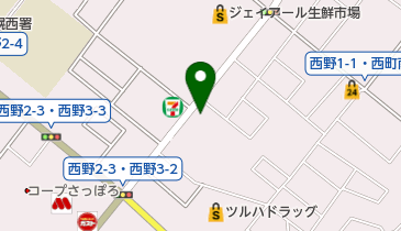 うなぎの川幸の地図画像