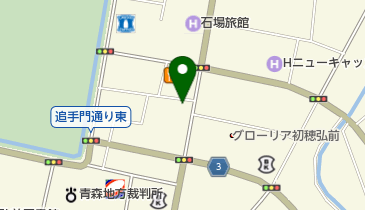 寿司蔵の地図画像
