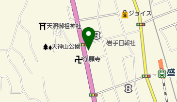 三浦屋の地図画像