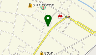 うなぎ 中膳の地図画像