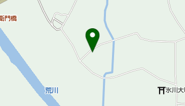 山中川魚料理の地図画像