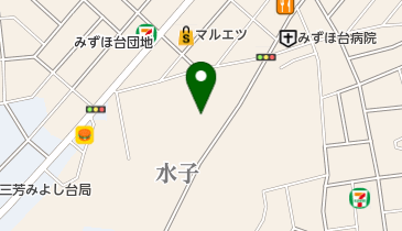 やな川の地図画像