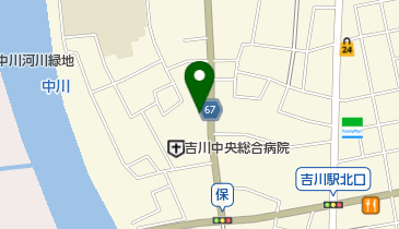 魚藤の地図画像